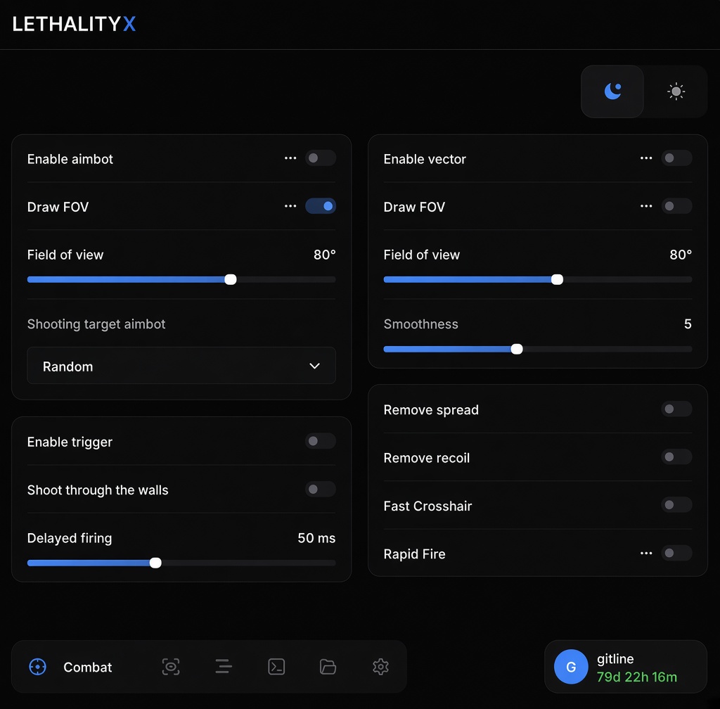 Lethality menu